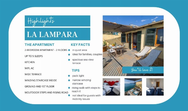 La Lampara Sea View Terrace Apartment image 2